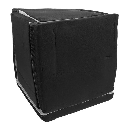 Reusable black sponge - black,
